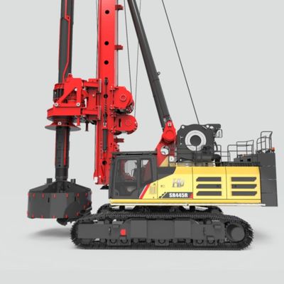 Perforazione a rotazione Rig Hydraulic Rotary Piling Rig della macchina dell'accatastamento della costruzione di SR445R H10