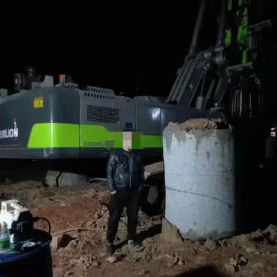 Impianto di perforazione idraulico 65m usato della perforazione a rotazione di ZR360L 360KN.M Construction Piling Machine 58m
