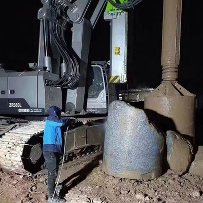 Pozzo trivellato usato del cingolo di ZR360L ZOOMLINE che estrae la piattaforma di produzione rotatoria pneumatica della miniera