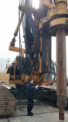 Macchina d'accatastamento idraulica 50m Rig Machine d'accatastamento di Bauer BG 18 H