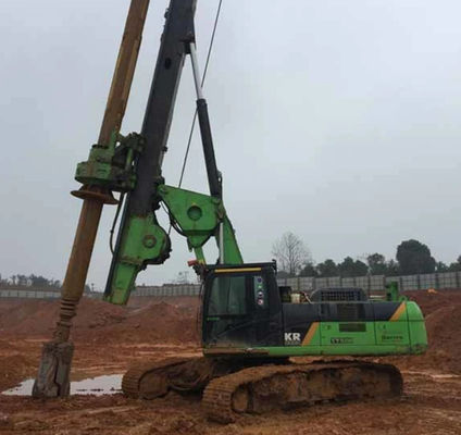 Impianto di perforazione della perforazione a rotazione di Max Drilling Depth 62m Mini Piling Machine Kr 220c
