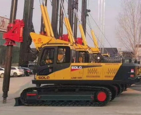perforazione a rotazione montata cingolo Rig Piling Machinery di 20m